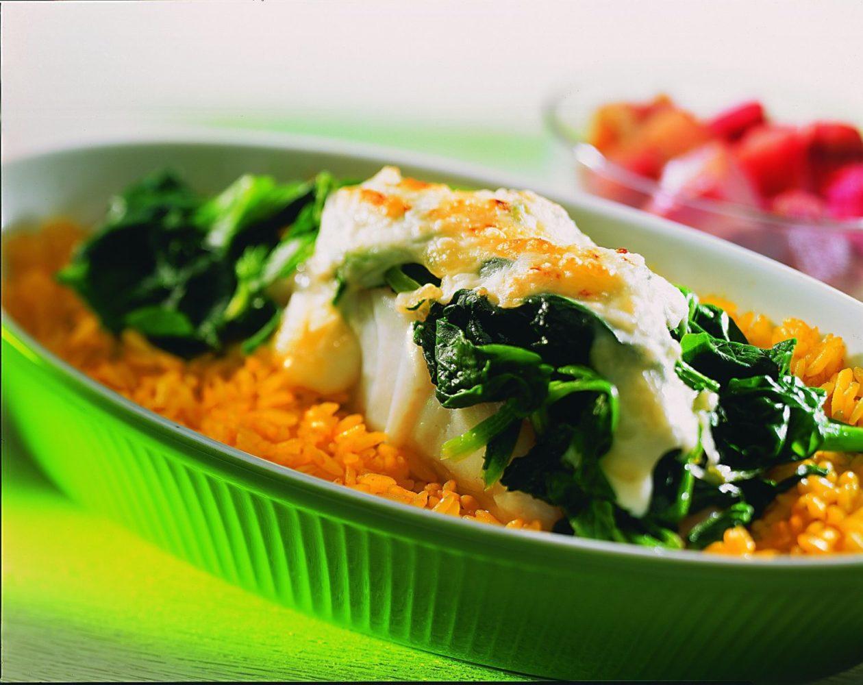 fischgratin-mit-blattspinat Fischgratin mit Blattspinat - BCM Diät Rezepte.ch