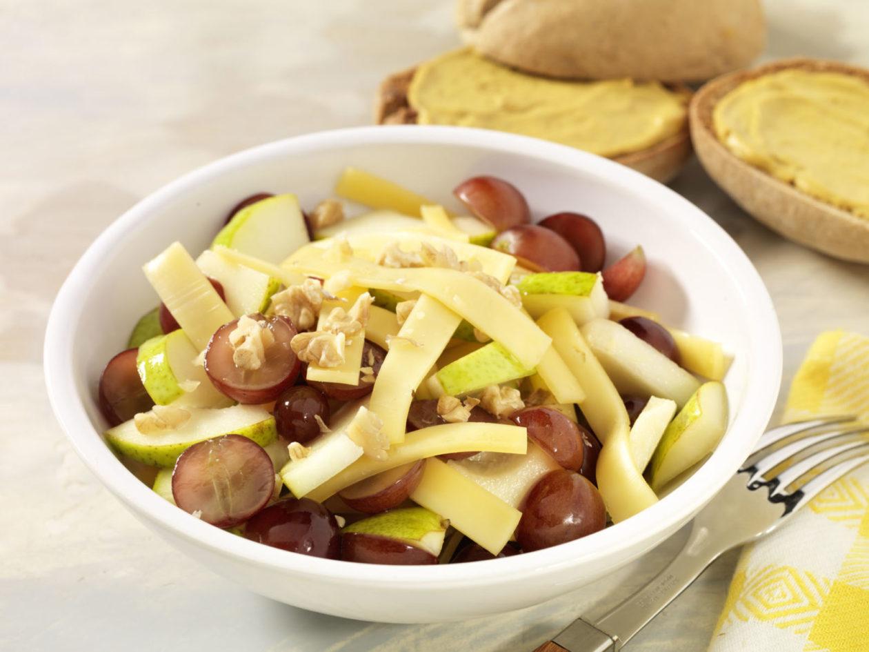 kaese-obst-salat Käse-Obst-Salat - BCM Diät Rezepte.ch