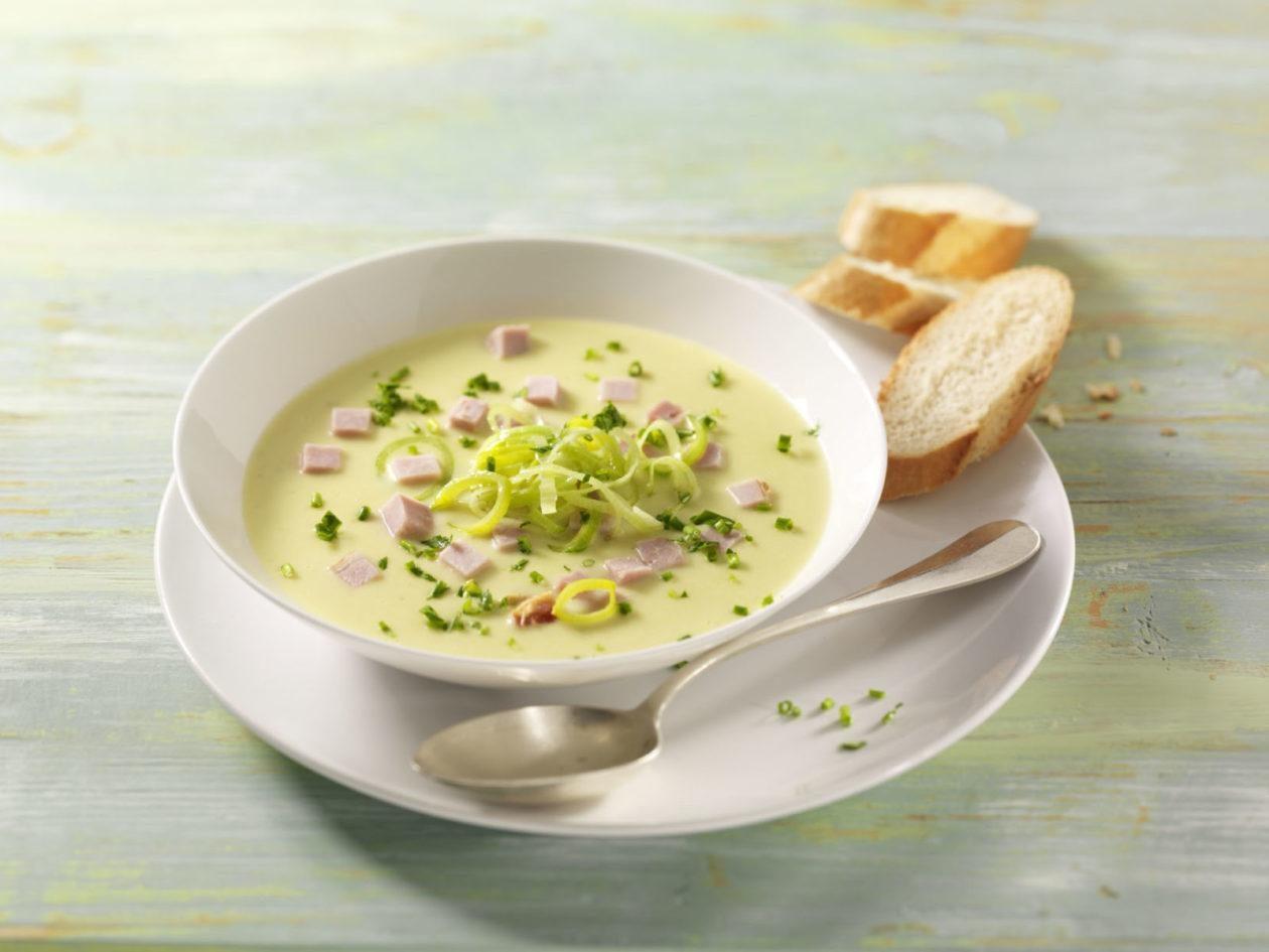 Wa¦êrmende Lauch-Kartoffel-Suppe_0002 Wärmende Lauch-Kartoffel-Suppe mit Kasseler - BCM Diät Rezepte.ch
