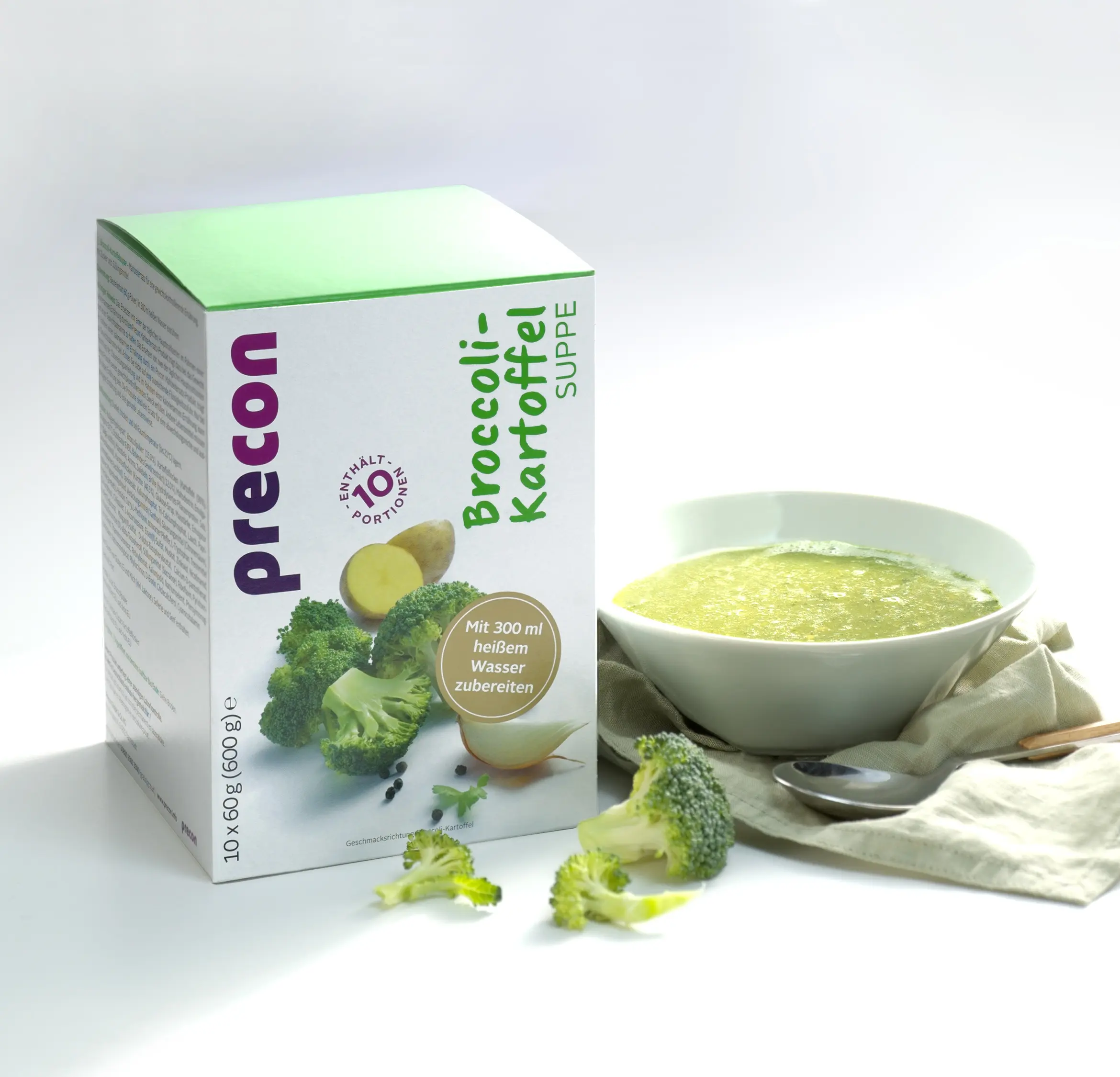 Produktbild_Broccolisuppe mit Schuessel